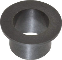 Igus - 1/2" Inside x 19/32" Outside Diam, Thermoplastic Sleeve Bearing - 7/8" Outside Diam, 0.046" Flange Thickness, 1/2" OAL - First Tool & Supply