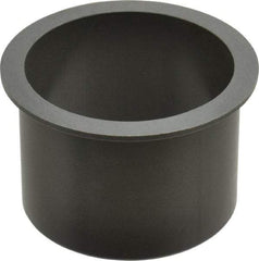 Igus - 2-1/2" Inside x 2-11/16" Outside Diam, Thermoplastic Sleeve Bearing - 3-1/8" Outside Diam, 0.093" Flange Thickness, 2" OAL - First Tool & Supply