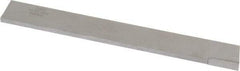 Made in USA - 5/32 Inch Wide x 3/4 Inch High x 5 Inch Long, Parallel Blade, Cutoff Blade - C2 Grade, Bright Finish - Exact Industrial Supply