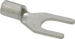 Ideal - #6 Stud, 22 to 18 AWG Compatible, Noninsulated, Crimp Connection, Standard Fork Terminal - First Tool & Supply