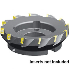 Kennametal - 63mm Cut Diam, 22mm Arbor Hole Diam, Indexable Square-Shoulder Face Mill - First Tool & Supply