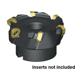 Kennametal - 63mm Cut Diam, 22mm Arbor Hole Diam, Indexable Square-Shoulder Face Mill - First Tool & Supply