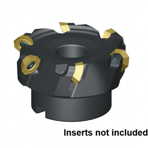 Kennametal - 160mm Cut Diam, 40mm Arbor Hole Diam, Indexable Square-Shoulder Face Mill - First Tool & Supply