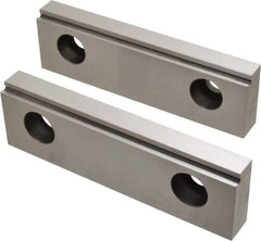 Value Collection - 6" Wide x 1-3/4" High x 18mm Thick, Step Vise Jaw - Steel, Fixed Jaw - First Tool & Supply