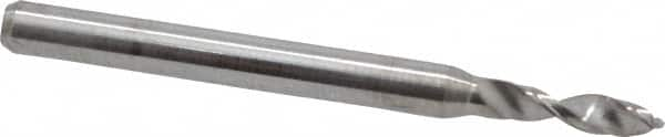 SGS - 2.35mm, 130° Drill Point, 1/8" Shank Diam, Regular Spiral Circuit Board Drill Bit - First Tool & Supply