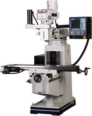 Vectrax - 54" Long x 10" Wide, 3 Phase CNC Milling Machine - Variable Speed Pulley Control, R8 Taper, 5 hp - First Tool & Supply