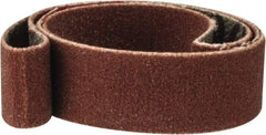 Tru-Maxx - 3/8" Wide x 13" OAL, 320 Grit, Aluminum Oxide Abrasive Belt - Aluminum Oxide, Extra Fine, Coated - First Tool & Supply