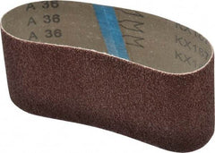 Tru-Maxx - 3" Wide x 18" OAL, 36 Grit, Aluminum Oxide Abrasive Belt - Aluminum Oxide, Very Coarse, Coated - First Tool & Supply