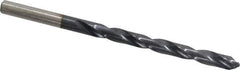 Chicago-Latrobe - 7/32" 135° High Speed Steel Jobber Drill - TiAlN Finish, Right Hand Cut, Spiral Flute, Straight Shank, 3-3/4" OAL, Split Point - First Tool & Supply