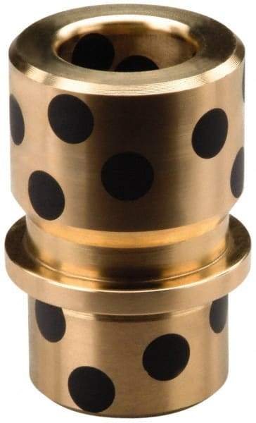 Dayton Lamina - 1-3/4" ID x 3-3/8" OAL, Cast Aluminum Bronze, Die & Mold Shoulder Bushing - Shoulder, 2-21/32" Bottom OD, 2-1/4" Top OD, 2" Under Collar, 2" Under Collar, 1-3/8" Above Collar - First Tool & Supply