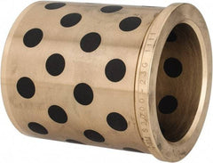 Dayton Lamina - 2" ID x 2-7/8" OAL, Aluminum Bronze, Die & Mold Shoulder Bushing - Shoulder, 2-1/2" Bottom OD, 2-1/2" Top OD, 2.68" Collar OD, 2-11/16" Above Collar - First Tool & Supply