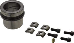 Dayton Lamina - 1-3/4" ID x 2-3/8" OAL, Steel, Die & Mold Shoulder Bushing - Short Shoulder, 2-1/2" Bottom OD, 2-1/4" Top OD, 2.658" Collar OD, 1" Under Collar, 1-3/8" Above Collar - First Tool & Supply