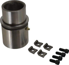 Dayton Lamina - 2" ID x 4-5/8" OAL, Steel, Die & Mold Shoulder Bushing - Extra Long Shoulder, 2.909" Bottom OD, 2-1/2" Top OD, 3.064" Collar OD, 3" Under Collar, 1-5/8" Above Collar - First Tool & Supply