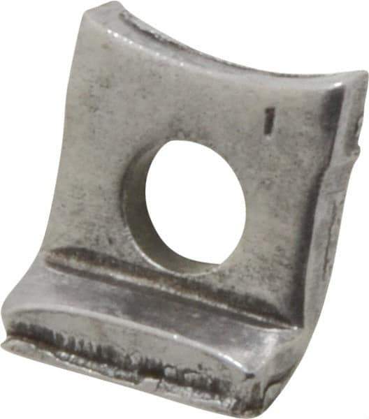 Dayton Lamina - Die & Mold Shoulder Bushing Clamp - 1-1/4, 1-1/2, 1-3/4, 2, 2-1/2, 3, 3-3/4 & 4" Diam Compatability, 25/32" Long x 5/8" Wide x 3/8" High, 0.193" Clamp Tail Height - First Tool & Supply