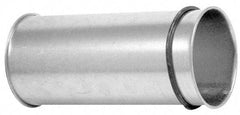 Made in USA - 10" ID Galvanized Duct Adjustable Nipple - 11" Long, 22 Gage - First Tool & Supply