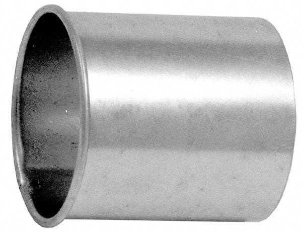 Made in USA - 10" ID Galvanized Duct Adapter - 4" Long, 22 Gage - First Tool & Supply