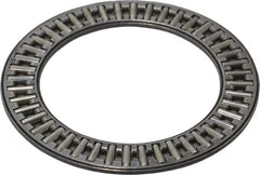 INA Bearing - 1-1/2" Inside x 2-3/16" Outside Diam, 0.078" Thick, Steel Needle Cage Thrust Bearing - First Tool & Supply