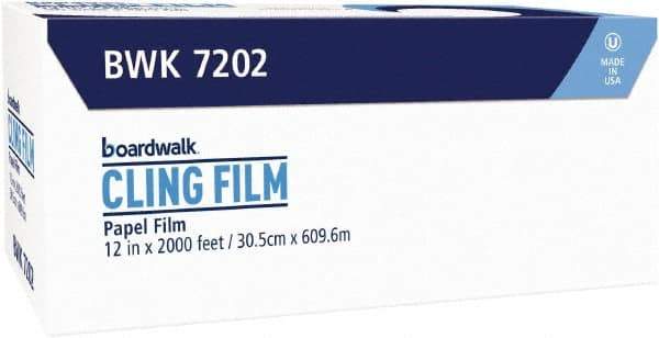 Boardwalk - PVC Food Wrap Film, 12" x 2,000' Roll - Use with Food Protection - First Tool & Supply