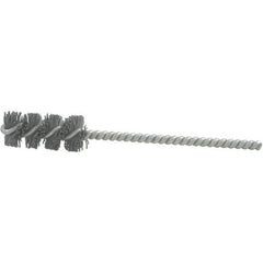 Brush Research Mfg. - 1-1/4" Bore Diam, 180 Grit, Aluminum Oxide Flexible Hone - Medium, 2-1/2" OAL - First Tool & Supply