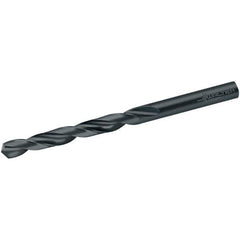 Walter-Titex - 0.34mm 118° High Speed Steel Jobber Drill - Bright Finish, Right Hand Cut, Spiral Flute, Straight Shank, 19mm OAL, N Point - First Tool & Supply