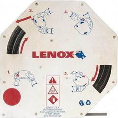 Lenox - 3 TPI, 11' 6" Long x 1" Wide x 0.035" Thick, Welded Band Saw Blade - Carbon Steel, Toothed Edge - First Tool & Supply