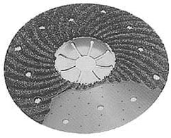 Value Collection - 7" Diam, 7/8" Hole, 100 Grit Silicon Carbide Fiber Disc - First Tool & Supply