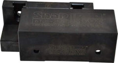 Snap Jaws - 6" Wide x 2-1/2" High x 2-1/2" Thick, Step Vise Jaw - Soft, Steel, Fixed Jaw, Compatible with 6" Vises - First Tool & Supply