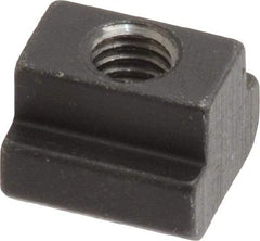 HALDER - M6 Tapped Through T Slot Nut - 7.6mm Slot Width, 13 x 6mm Base Width x Height, 13 x 10mm OAL x Height - First Tool & Supply