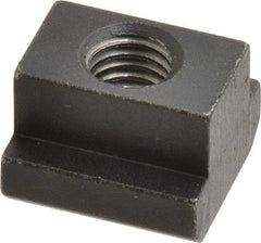 HALDER - M10 Tapped Through T Slot Nut - 13.6mm Slot Width, 22 x 8mm Base Width x Height, 22 x 16mm OAL x Height - First Tool & Supply