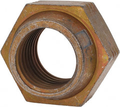 Made in USA - 1-1/2 - 6 UNC Grade L9 Hex Lock Nut with Distorted Thread - First Tool & Supply