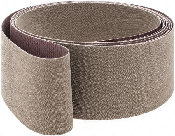 3M - 2" Wide x 132" OAL, 45 Trizact Grit, Aluminum Oxide Abrasive Belt - Aluminum Oxide, Extra Fine, Coated, JE Weighted Cloth Backing, Series 307EA - First Tool & Supply