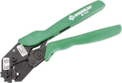 Greenlee - 10" OAL Copper Connector Crimper - Crimps Copper Connectors Style - First Tool & Supply