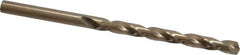 Hertel - #10 135° Cobalt Jobber Drill - Oxide/Gold Finish, Right Hand Cut, Spiral Flute, Straight Shank, 3-5/8" OAL, Split Point - First Tool & Supply