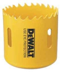 DeWALT - 1-1/4" Diam, 1-1/2" Cutting Depth, Hole Saw - Bi-Metal Saw, Toothed Edge - First Tool & Supply