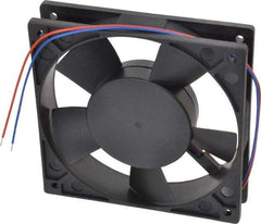 Value Collection - 12 Volts, DC, 88.3 CFM, Square Tube Axial Fan - 0.33 Amp Rating, 2,700 to 3,000 RPM, 4.72" High x 4.72" Wide x 1" Deep - First Tool & Supply