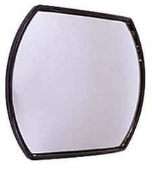 Value Collection - 5-1/2" Long to 4" Wide Automotive Convex Mirror - Stainless Steel - First Tool & Supply