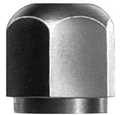 Gibraltar - 1/2-13" UNC, 7/8" Width Across Flats, Uncoated, Steel Acorn Nut - First Tool & Supply