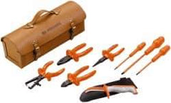 Facom - 8 Piece Insulated Tool Set - Comes with Leather Case - First Tool & Supply