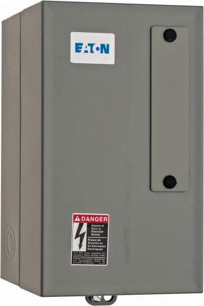 Eaton Cutler-Hammer - 2 Pole, 120 Coil VAC, 9 Amp NEMA Contactor - NEMA 1 Enclosure, 50/60 Hz - First Tool & Supply