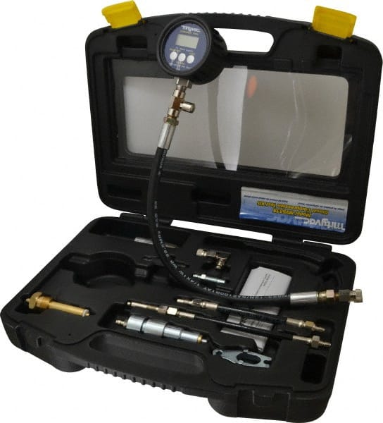 Lincoln - Engine Compression Test Kits Type: Digital Number of Pieces: 10 - First Tool & Supply