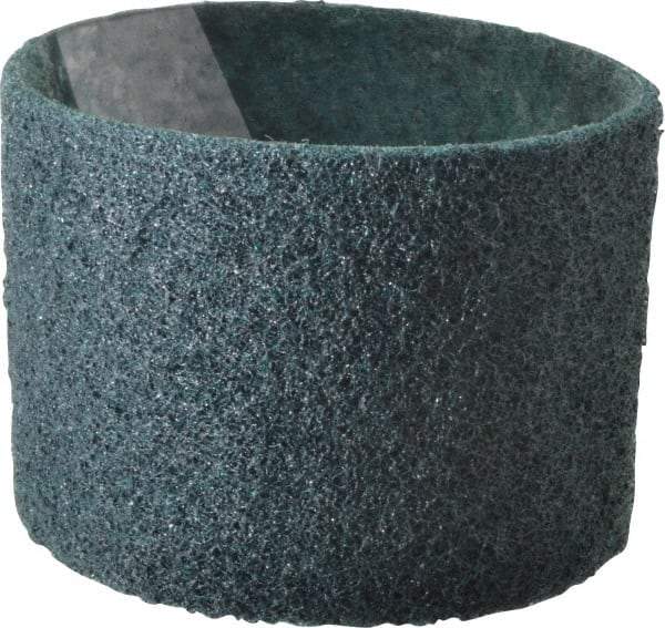 3M - 3-1/2" Wide x 15-1/2" OAL, Silicon Carbide Abrasive Belt - Silicon Carbide, Medium, Nonwoven, Series SC-BL - First Tool & Supply