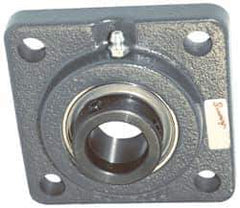 Browning - 1-1/2" ID, 5-1/8" OAL x 5-1/8" OAH 4-Bolt Flange - 4,467 Lb Static Cap, 7,340 Lb Dyn Cap, 4" Btw Mnt Hole Ctrs, Cast Iron - First Tool & Supply