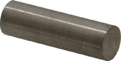 Eclipse - 1" Long x 19/64" Diam, Alnico Round Bar Magnet - Notched, 1,022°Fahrenheit Max Operating Temp - First Tool & Supply