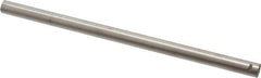 Eclipse - 6" Long x 19/64" Diam, Alnico Round Bar Magnet - Notched, 1,022°Fahrenheit Max Operating Temp - First Tool & Supply