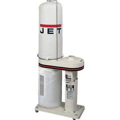 Jet - 30µm, 115/230 Volt Portable Dust Collector - 32" Long x 15-1/2" Deep x 57" High, 4" Connection Diam, 650 CFM Air Flow, 8-1/2" Static Pressure Water Level - First Tool & Supply