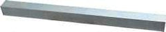 Precision Brand - 12" Long x 7/8" High x 7/8" Wide, Zinc-Plated Key Stock - Low Carbon Steel - First Tool & Supply