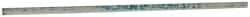 Precision Brand - 12" Long x 5/16" High x 3/16" Wide, Zinc-Plated Key Stock - Low Carbon Steel - First Tool & Supply