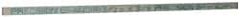 Precision Brand - 12" Long x 3/8" High x 3/16" Wide, Zinc-Plated Key Stock - Low Carbon Steel - First Tool & Supply