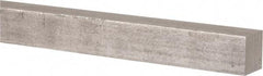 Precision Brand - 12" Long x 5/8" High x 5/8" Wide, Plain Key Stock - Low Carbon Steel - First Tool & Supply