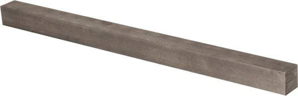 Precision Brand - 12" Long x 3/4" High x 3/4" Wide, Plain Key Stock - Low Carbon Steel - First Tool & Supply